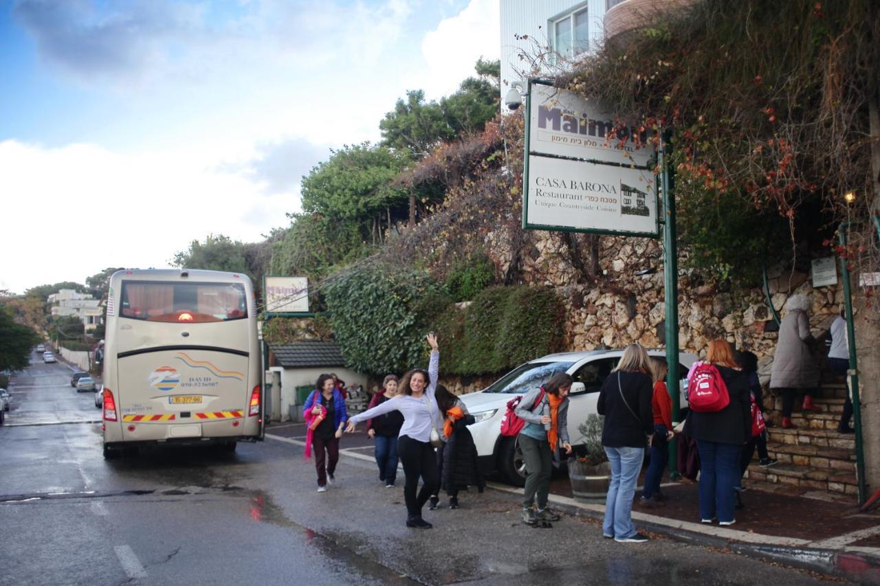 Hotel Beit Maimon Zikhron Ya'akov Esterno foto